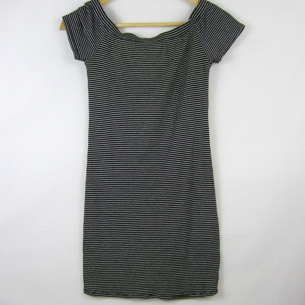Black and White Striped Dress size Small
